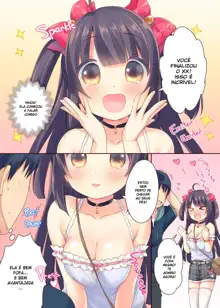 GaCen Hime to DT Otoko no Ichaicha Kozukuri Love Sex | Arcade Princess And a Virgin Boy Who Make Out And Have Lovey-Dovey Baby-Making Sex (decensored), Português