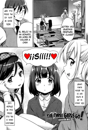 Sanbiki ga Yuku! | The Three Girls Go!, Español