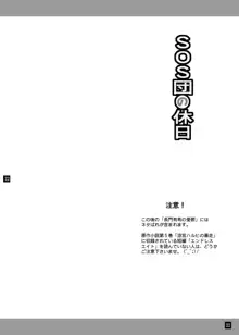 SOS団の休日, 日本語