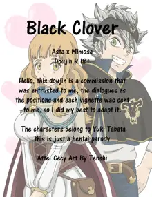 Asta x Mimosa, English