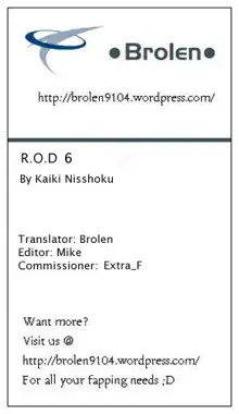 R.O.D 6 -RIDER OR DIE 6-, English