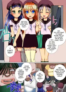 Kakun dakara Shikata nai! ~ Hitozuma mo, Joshi Gakusei mo Nama Sounyuu de Harem SEX, English