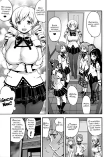 Shiritsu Mitakihara Chuugaku 3-nensei Bakunyuu Benjo Tomoe Mami | Mitakihara City Middle School's Third Year Cow Titted Cumdump Tomoe Mami, Español