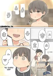 Konyoku Onsen de Toshiue no Onee-san ni Ippai Shasei Sasete Morau Hanashi | Story of how I came a lot with an older oneesan at the mixed hot spring bath, Português