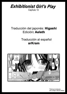 Roshutsu Shoujo Yuugi Juu | Exhibitionist Girl's Play 10, Español