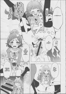 HaruHaru to Kirara-chan no Naishogoto, English