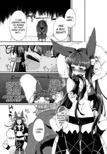 Yuel no Heart ni Hi o Tsukete, English