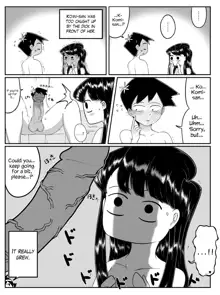 Komi-san Koubi-chuu desu., English