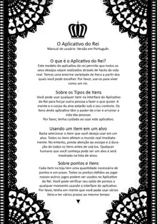 Ou-sama Appli - King App Ch. 1, Português