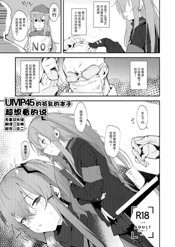 UMP45 no Chippai ga Mitakunaru Hon | UMP45的贫乳的本子超想看的说, 中文