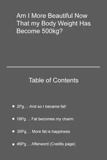 Watashi, Taiju 500kg Ijo Ni Natchatta Okage De Kawaiku Narimashita Yo Ne? | Am I More Beautiful Now That My Body Weight Has Become More Than 500kg?, English