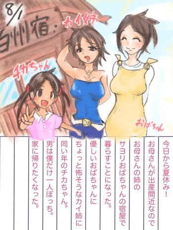 ぼくのパコなつ絵日記, 日本語