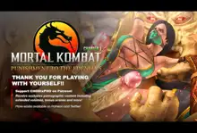 MORTAL KOMBAT / PUNISHMENT TO THE EDENIANS, English