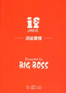 if CASE:02 沢近愛理, 日本語