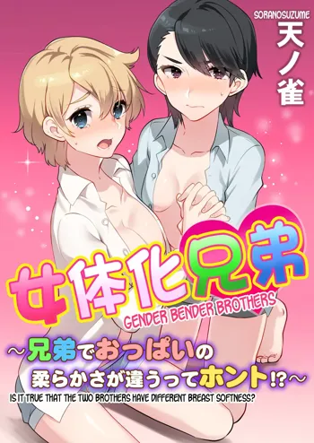 Nyotaika Kyoudai ~Kyoudai de Oppai no Yawarakasa ga Chigau tte Honto!?~, English