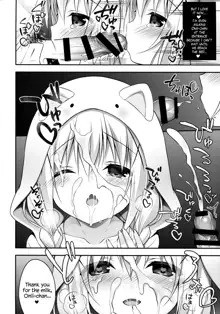 Chino-chan wa Goshuushin 4, English