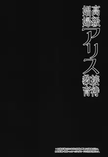 高級娼婦アリス接待教育, 日本語