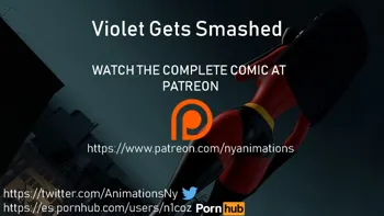 Violet Gets Smashed, English