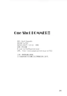 One Shot BOMBER!!, 日本語