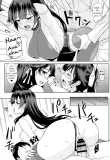 Takao to Atago no Choppiri H na RQ Satsueikai, English