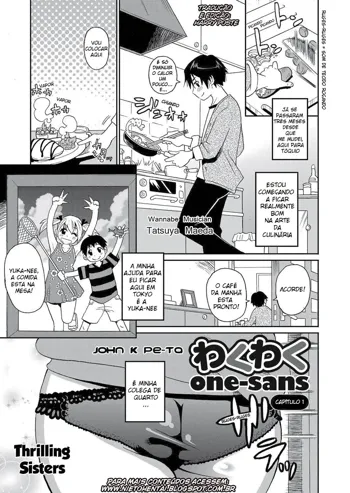 Wakuwaku one-sans Ch. 1-3, Português