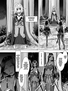 Minarai Mahoutsukai ga Hatsujouki no Dark Elf ni Mori de Souguu Shite Gyaku Rape Sarechau Ohanashi | An apprentice sorcerer encounters dark elves who are in heat in the forest and gets reverse raped, English