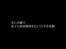 近親相姦 実の息子と肉体関係をもつイケない母親, 日本語