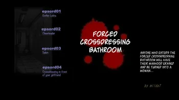 Kyousei Josou Toilet | Forced Cross Dressing, English