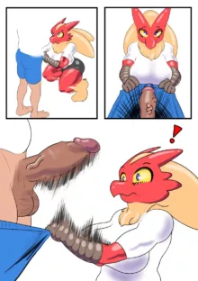 blaziken comic, 日本語