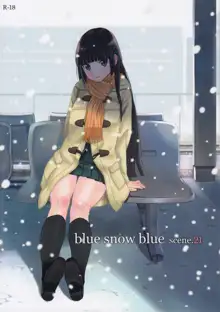 blue snow blue scene.21, English