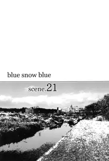 blue snow blue scene.21, English