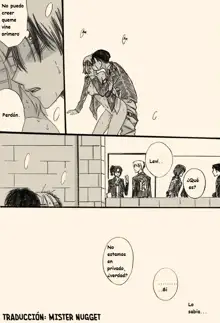 Rivetra Doujinshi Levi x Petra "Debajo del Balcón", Español