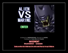 ALIEN VS MARINE, English