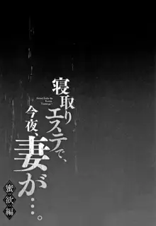 寝取りエステで、今夜、妻が…。 蜜欲編 + 4Pリーフレット, 日本語