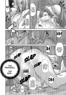 Yankee Zuma Kanraku! ~Hitozuma Kanochi Onsen~ Ch. 1-4 (decensored), Português