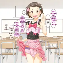 Sensei! Kounai de "Jojisou" Shitemite! | Teacher! Try dressing up as a girl in school!, English