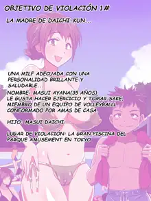 Tomodachi no Mama Zenin Rape!, Español