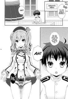 Futanari Kashima-san to Shota Teitoku-san, English