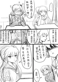 椰蓉转学 漫画, 中文