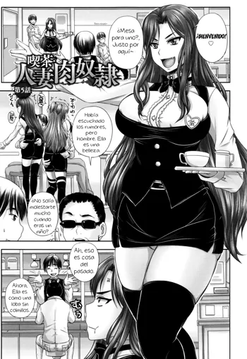 Kissa Hitozuma Nikudorei - Married Meat Slave Cafe CH. 5, Español