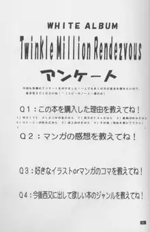 Twinkle Million Rendezvous, 日本語