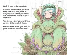 A Princess Trapped in a Tentacle Plant Can only Ask for Salvation from a Forced Orgasm Hell, English