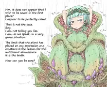 A Princess Trapped in a Tentacle Plant Can only Ask for Salvation from a Forced Orgasm Hell, English