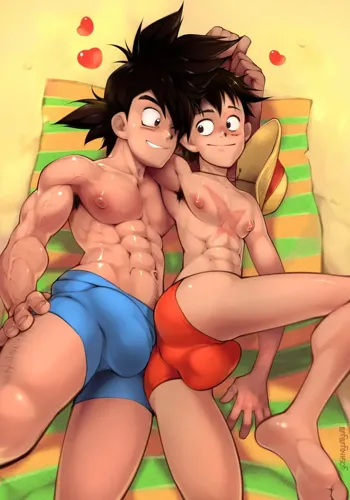 Goku x Luffy, 日本語