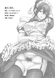 Maid no Oshigoto. II | Maid's Work II, English