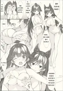 Atago to Takao ni Iyashite Morau Hon, 한국어