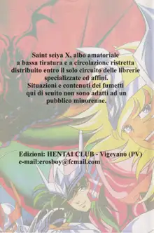 Saint Seiya X, Italiano