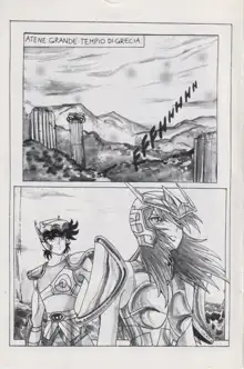 Saint Seiya X, Italiano