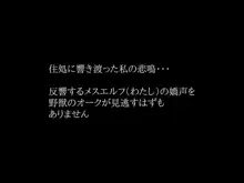 孕ませ異種姦_オークの妊娠便器にされたエルフ, 日本語