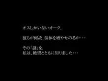 孕ませ異種姦_オークの妊娠便器にされたエルフ, 日本語